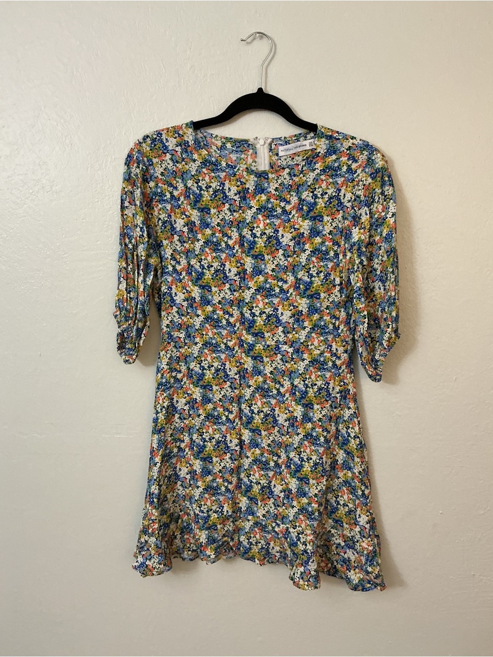Faithfull the Brand Multicolor Floral Mini Dress